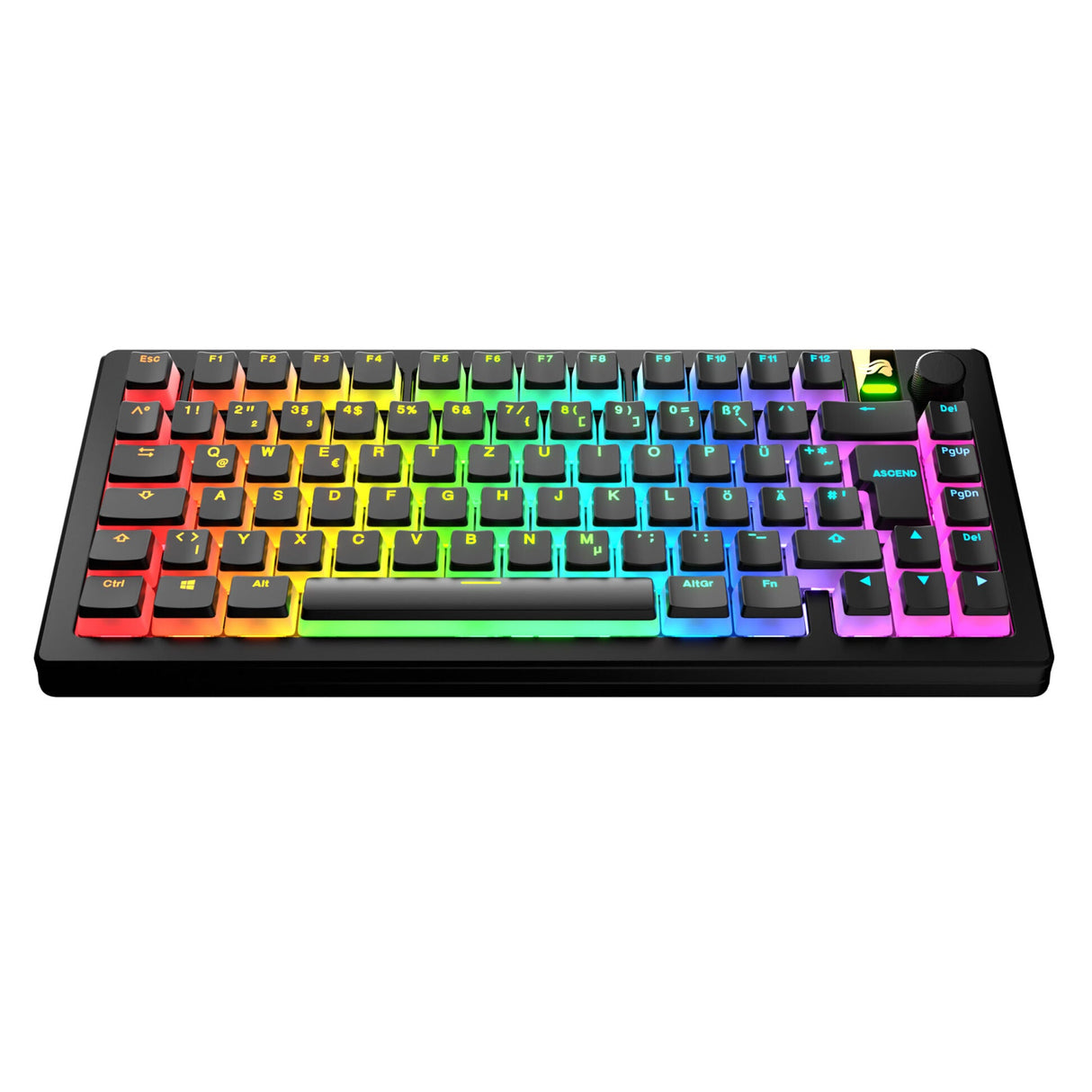 Glorious Aura V3 Keycaps Black - (131st)