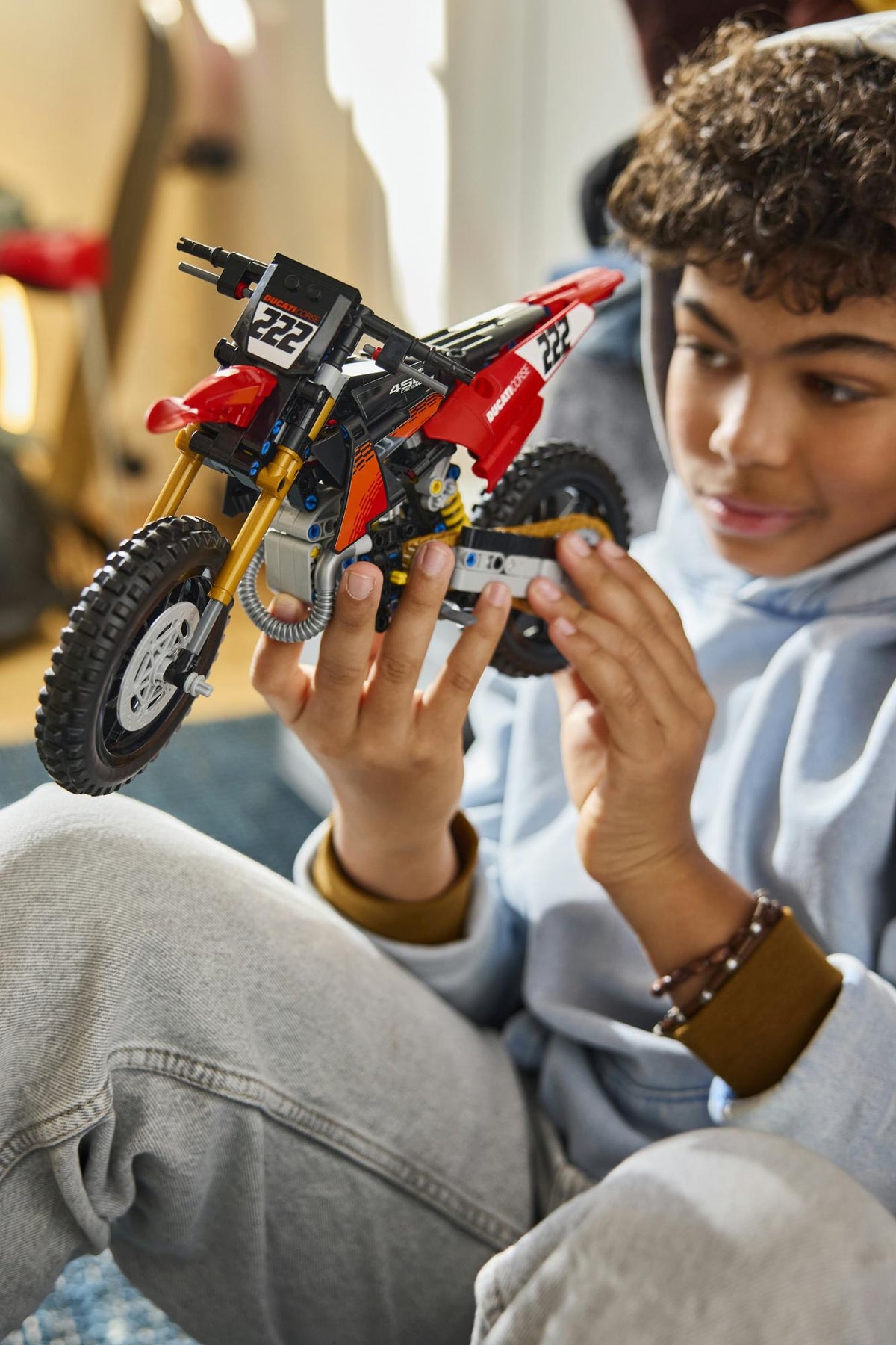 LEGO - Technic - Ducati Desmo450 MX Factory Motorcycle (42238) LEGO