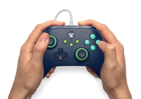 PowerA kablet controller – Mariner Blue – Xbox/PC – i hænderne