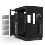 NZXT H9 Flow Black Dual Chamber Mid Tower Case