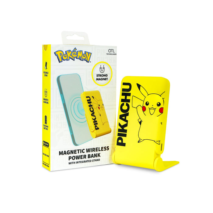 OTL - Pokemon Pikachu Trådlös Magnetisk Kraftbank