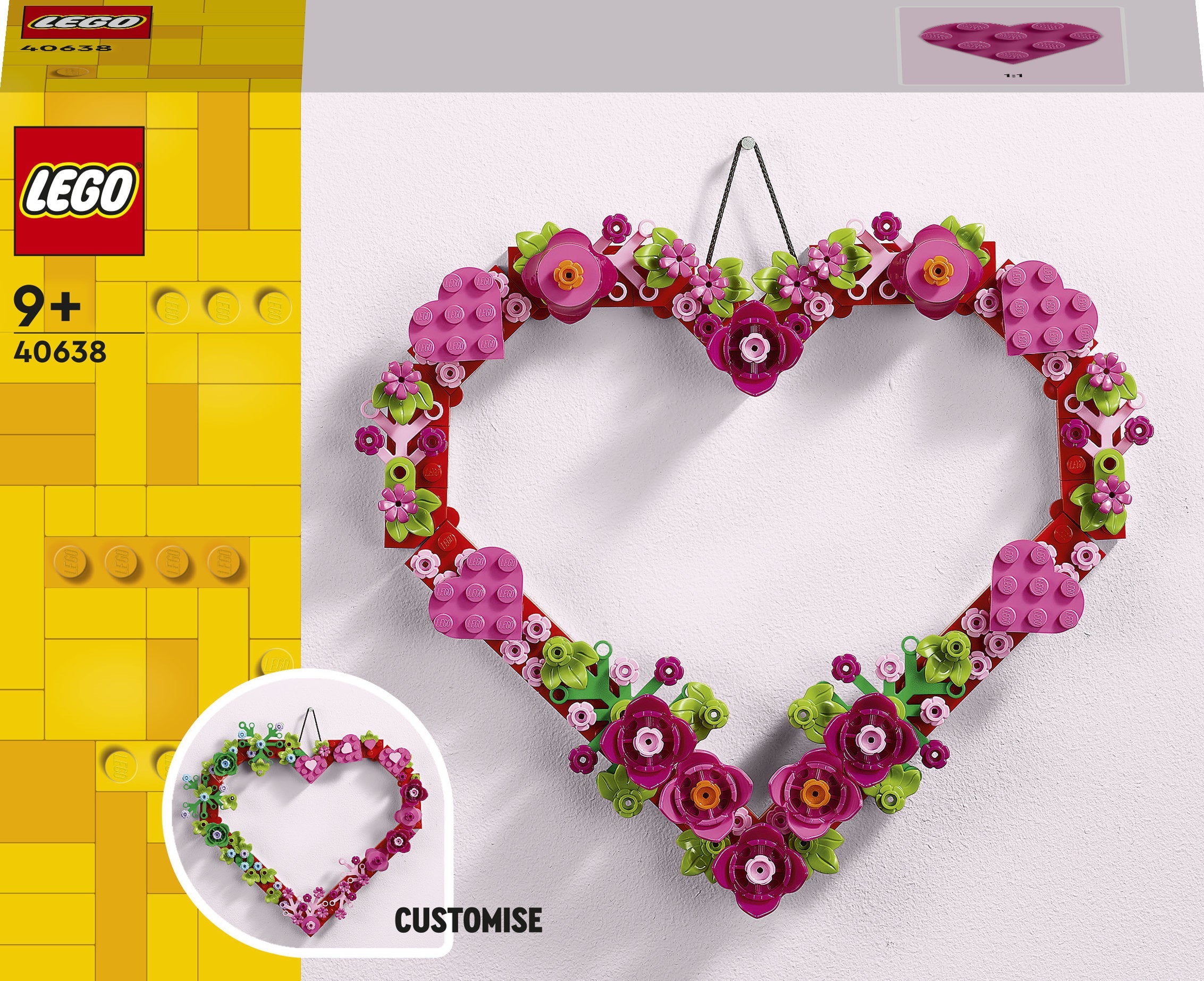 LEGO - Heart Ornament (40638)