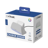 Trust GXT 255W – hvid opladningsstander til PS5 – emballage, forside