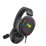 Nordic Gaming Spectrum Cabling Headset Svart