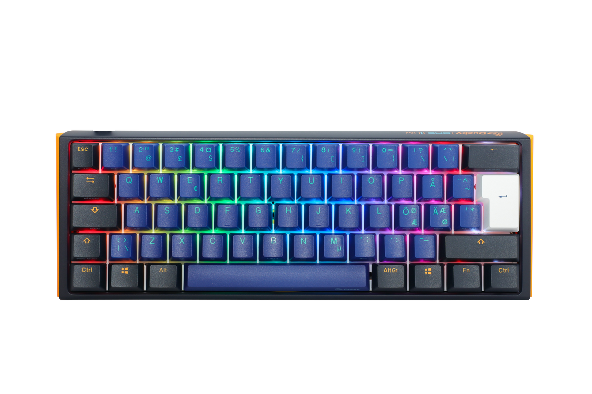 Ducky One 3 - Horizon Nordic - Mini 60% - Körsbärsbrun