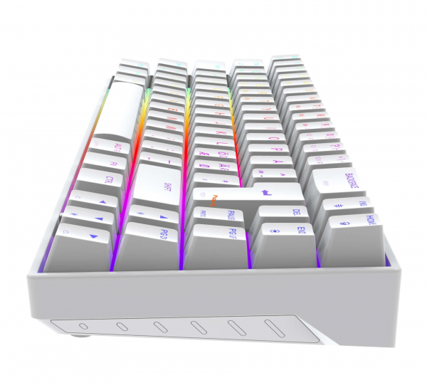Havit KB496L Vit 65 % Speltangentbord RGB-ljus
