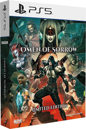 Omen of Sorrow (Limited Edition) (Import) – PlayStation 5 – spilomslag