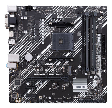 ASUS PRIME A520M-A II/CSM – AM4 bundkort