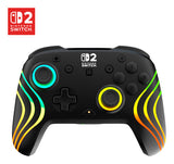 Turtle Beach Afterglow Wave Wireless – Switch-controller, sort – Front med Switch 2-logo
