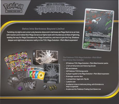 Pokémon - Mega Evolution ME05: Pitch Black - Elite Trainer Box (POK10416-101)