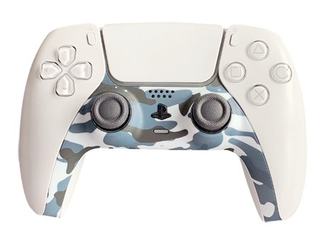 Piranha controllercover til PS5 – Camo Blue