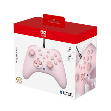HORI HORIPAD Turbo – Cozy Pink – Switch 2