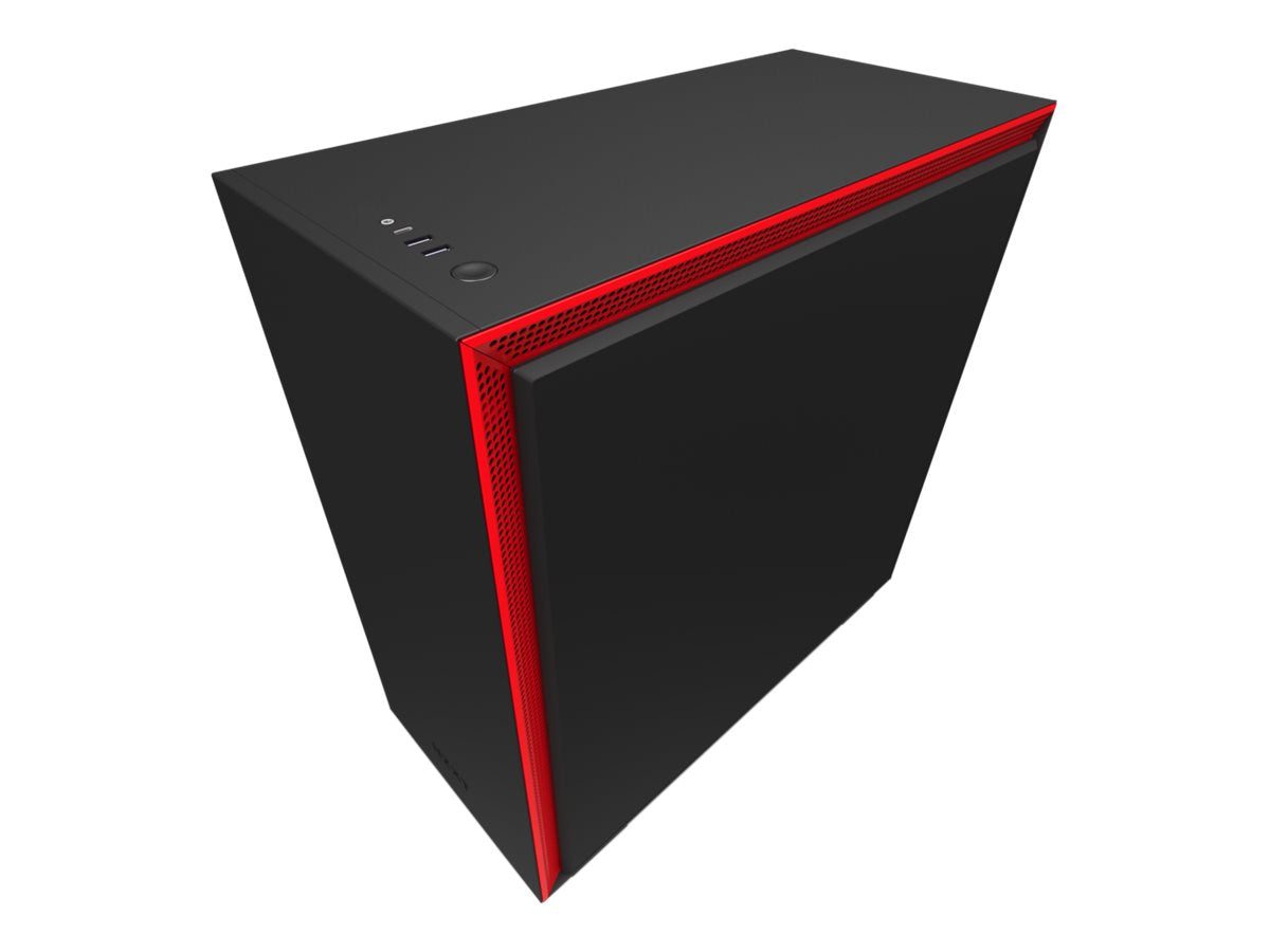 NZXT H-serien H710 Tower Extended ATX Svart Röd