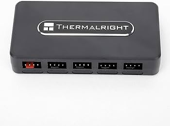 Thermalright TL fläkthubbstyrenhet - 10 portar 4-pin, PWM-stöd, SATA-strömförsörjning 