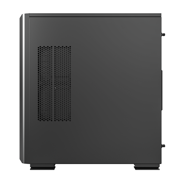 Montech Sky Two GX Black - Midi-torn, E-ATX, 3x ARGB PWM-fläktar