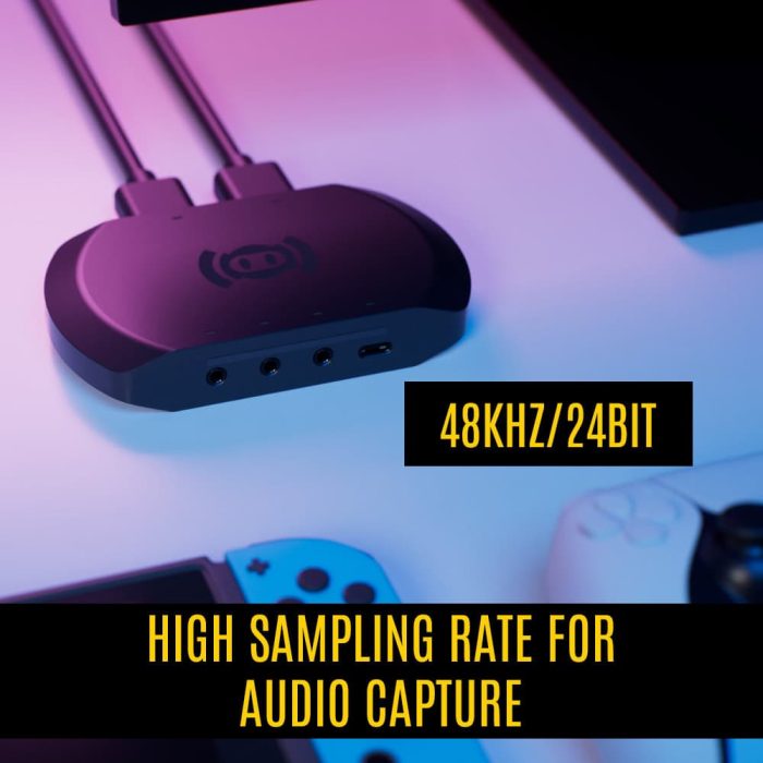 Streamplify CAPTURE, Capture Card, 4K30fps - Svart