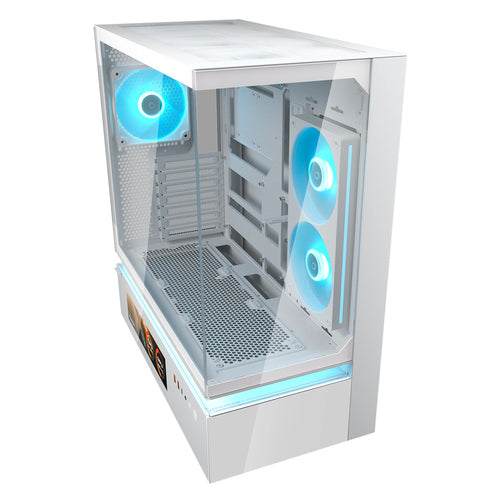 COUGAR CFV235 Vision, ARGB, glas, hvid kabinet – produktdetalje