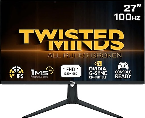 TWISTED MINDS PLAT SPELSKÄRM 27" FHD - 100HZ