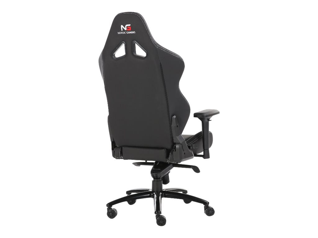 Nordic Gaming Heavy Metal Gamer Chair Svart