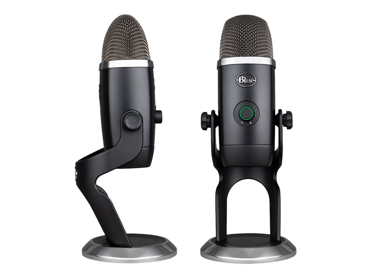 Blå - Mikrofon Yeti X Pro BLACKOUT USB