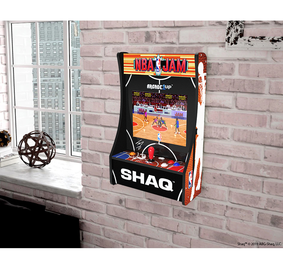 ARCADE 1 UP NBA JAM PARTYCADE MACHINE