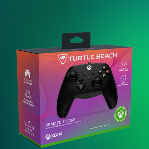 Turtle Beach Rematch Core Wired – Xbox/PC-controller, sort – Emballage