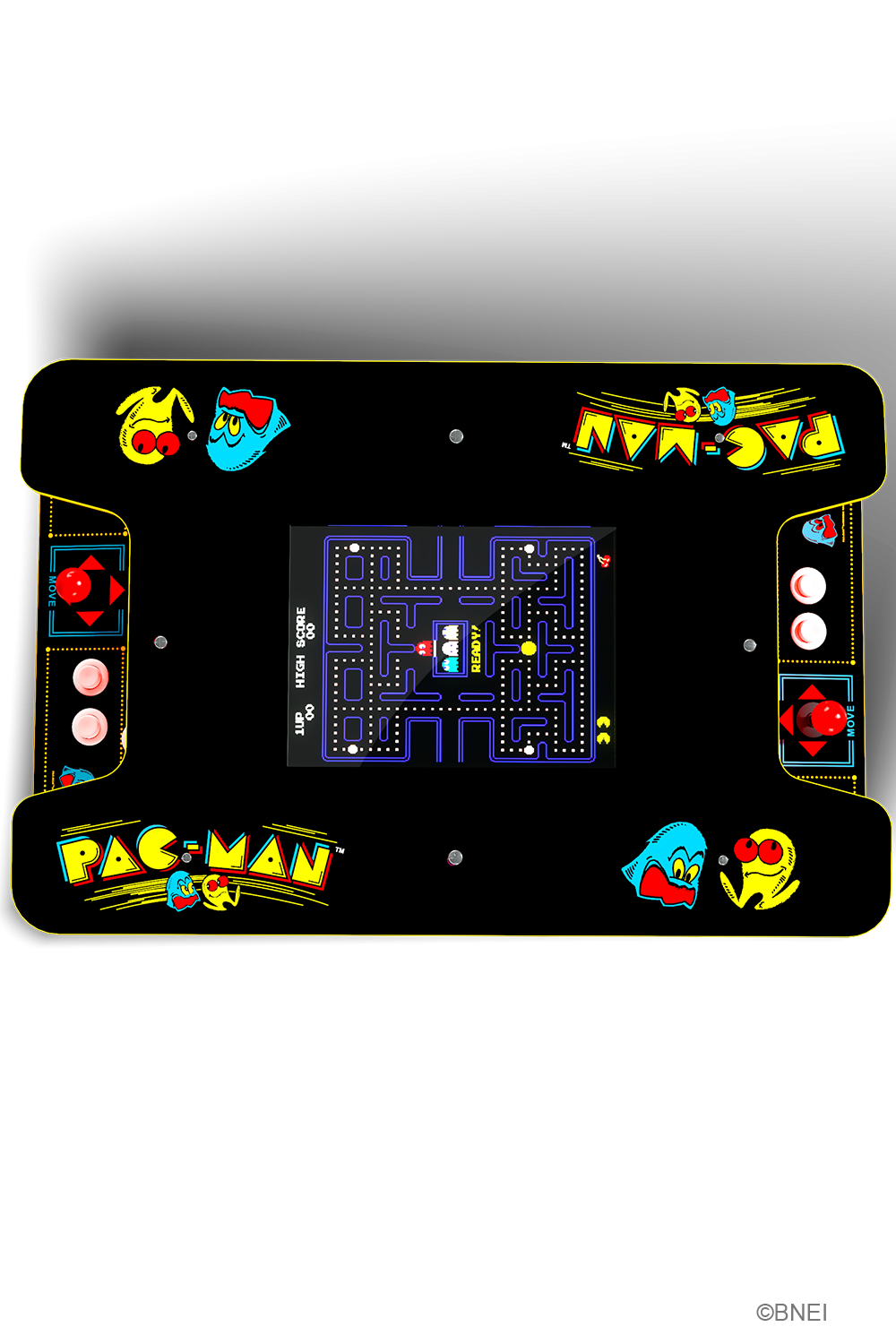 ARCADE 1 UP PAC-MAN HEAD-TO-HEAD BOARD