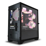 Datorfodral Darkflash DLM23 LED (svart)