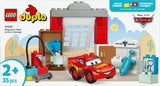 LEGO 10456 DUPLO Disney McQueen's Visit to Doc's Workshop, Construction Toy LEGO