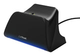 Trust GXT 255 – sort opladningsstander til PS5 – produkt vist uden elektronisk udstyr