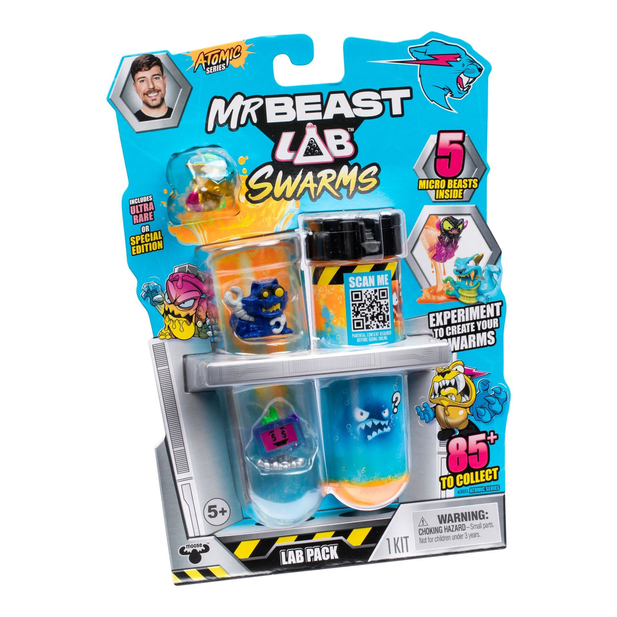 Mr. Beast Lab Swarms figurer 5 stk. Serie 2 MR. BEAST LAB