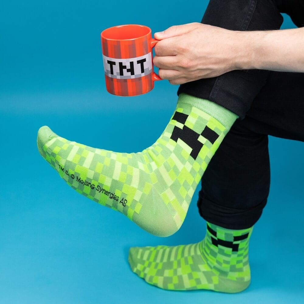 Minecraft Cup & Strumpor Set