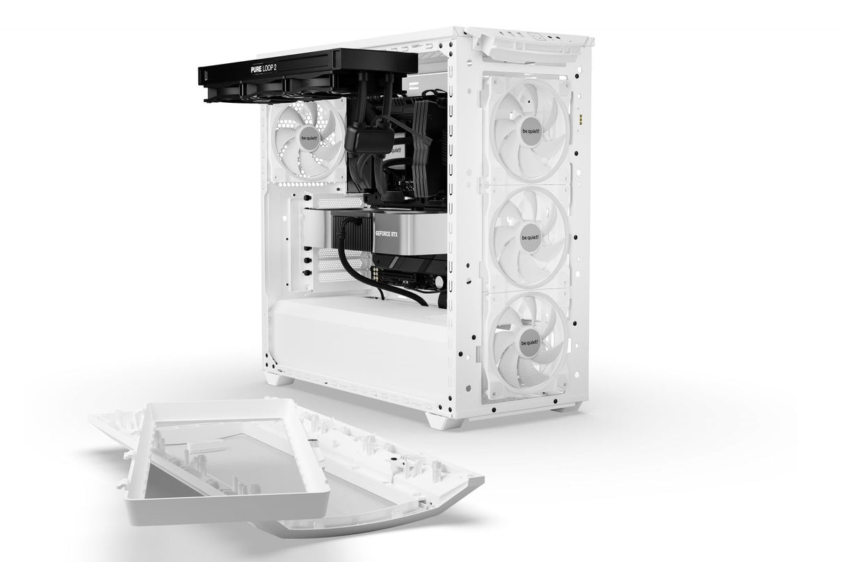 be quiet! SHADOW BASE 800 FX, tower case (white, tempered glass) Be quiet