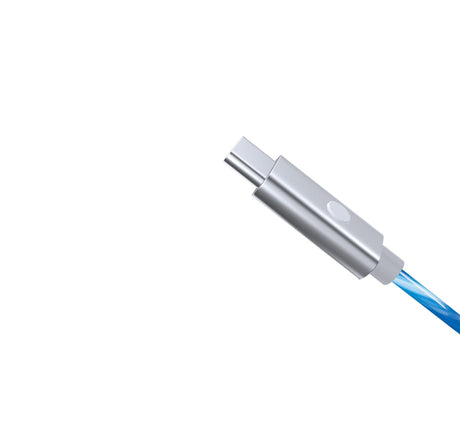 ONIVERSE LED FAST CHARGING CABLE : USB-C > USB-C, 2 M - WHITE Oniverse