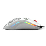 Glorious Model O- Gamingmus - Glansig-Vit