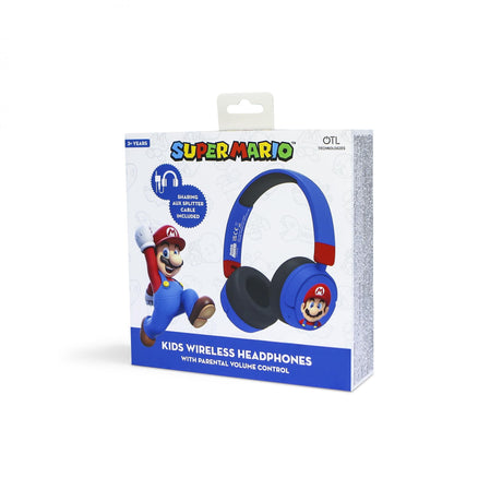 OTL - Super Mario Blue Kids Wireless Headphones OTL