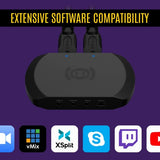 Streamplify CAPTURE, Capture Card, 4K30fps - Svart
