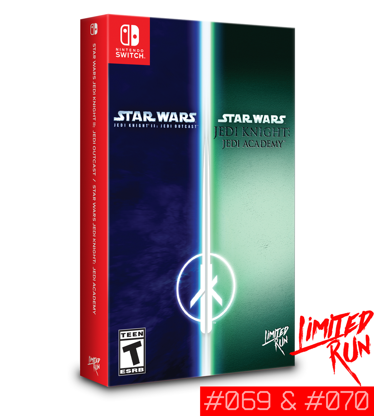Star Wars Jedi Knight Doublepack (Limited Run #69-70) (Import) – omslag til Nintendo Switch