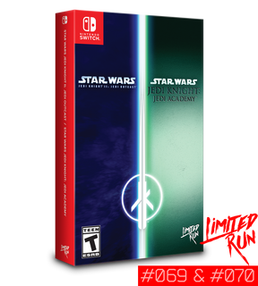 Star Wars Jedi Knight Doublepack (Limited Run #69-70) (Import) – omslag til Nintendo Switch