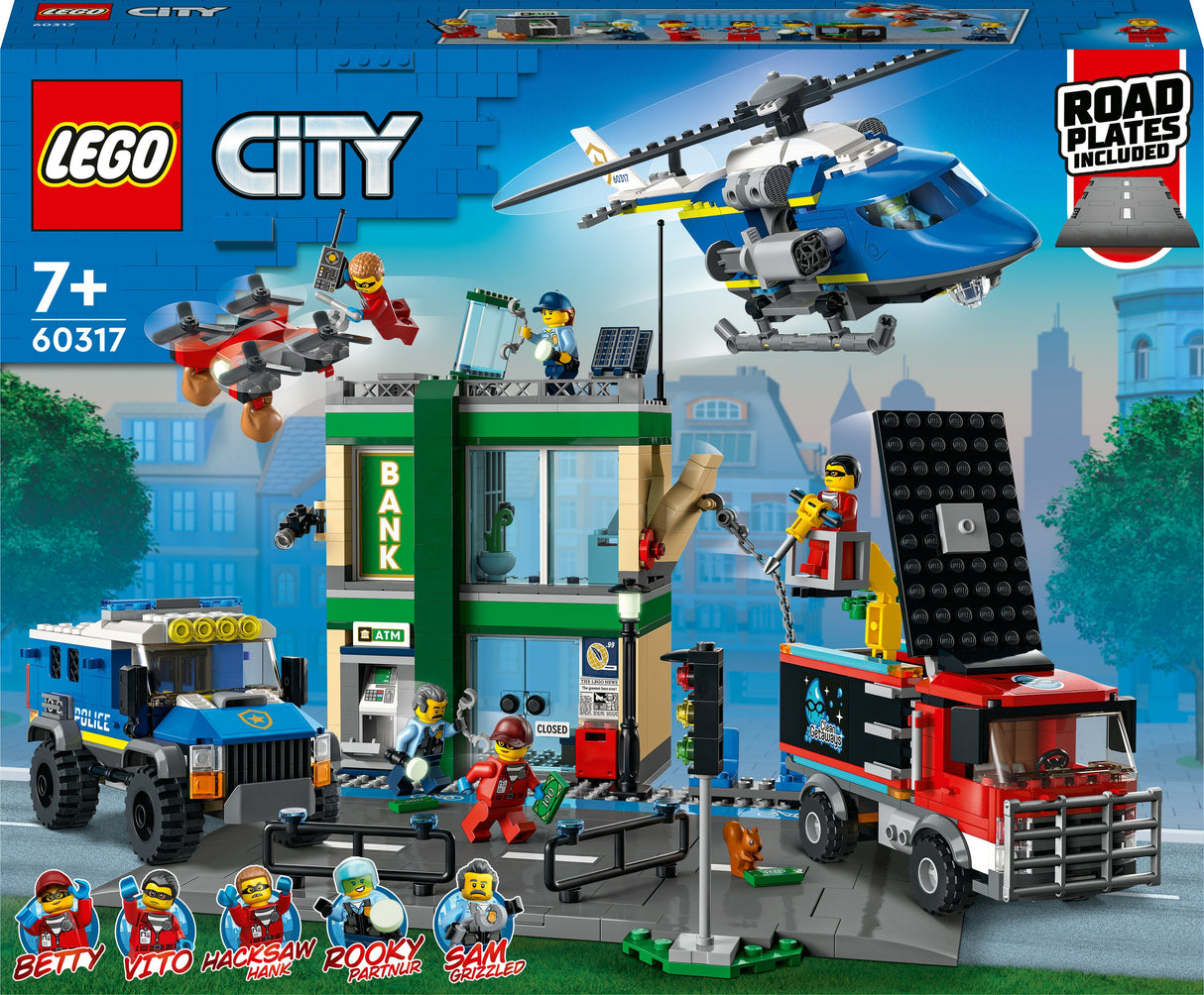 LEGO City Bank Heist &amp;amp; Chase - 60317