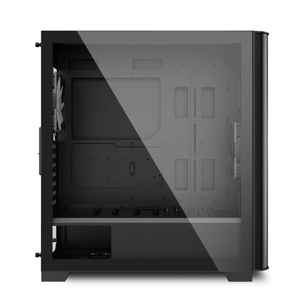 Sharkoon M30 RGB Full Tower - Svart, Härdat Glas