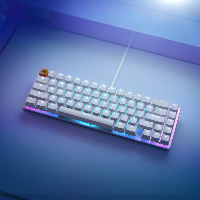 Glorious GMMK 2 Compact 65% - Fox Switch, NO-Layout - Vit