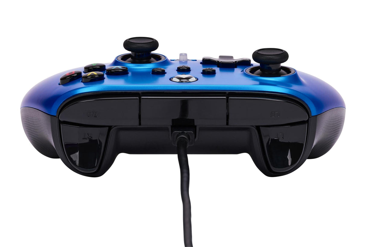 PowerA Enhanced Cabled Controller - Xbox Series X/S - Sapphire Fade