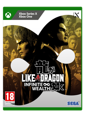 Like a Dragon: Infinite Wealth – Xbox One / Xbox Series X – forside