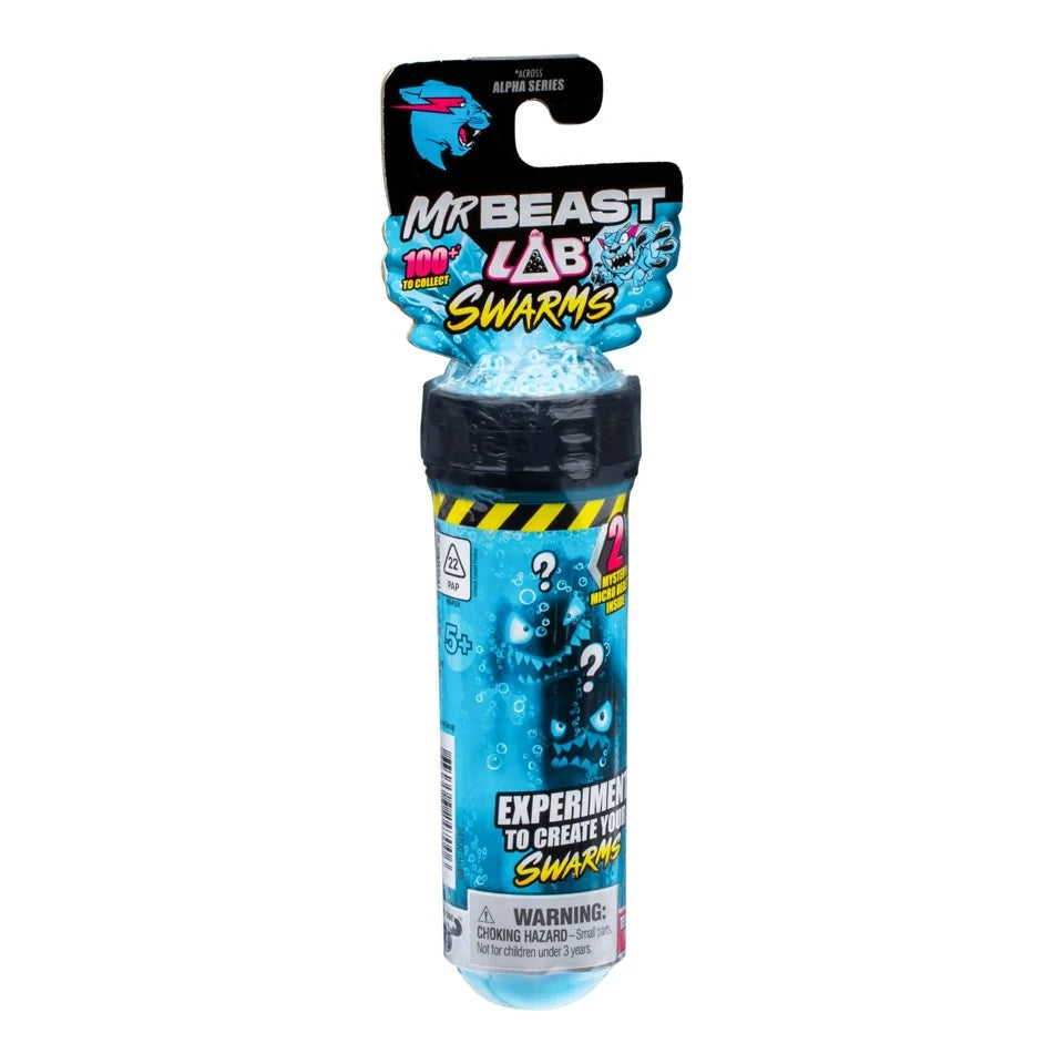 MrBeast Lab - MrBeast Lab Swarms Provrör Med Figurer 2 St