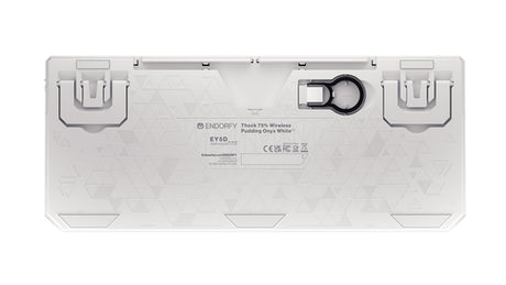 ENDORFY Thock 75% Wireless Onyx White (wei. DE-Layout. Kailh Box Black)