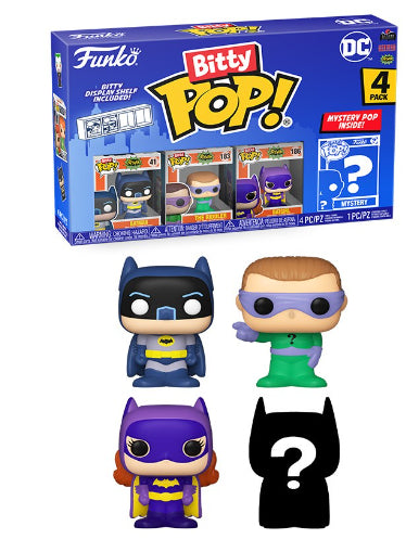 Funko Pop! - Bitty POP 4PK DC Batman Adam West (71314)