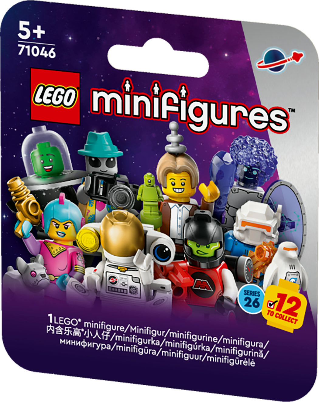 LEGO 71046 Minifigures Space Series 26, Byggleksak (sorterat Föremål, En Figur)