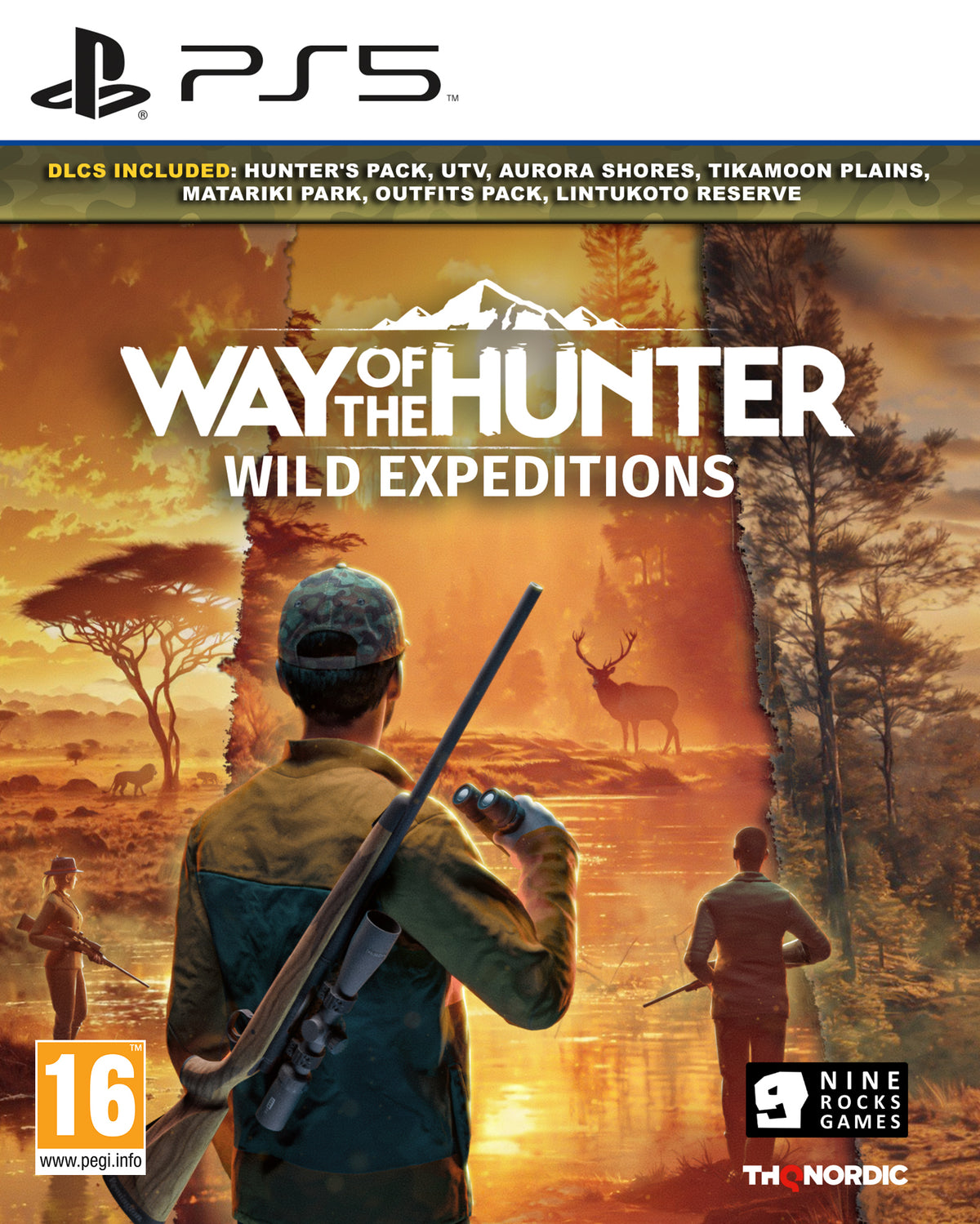 Way of the Hunter - Wild Expeditions – PlayStation 5 – spilomslag