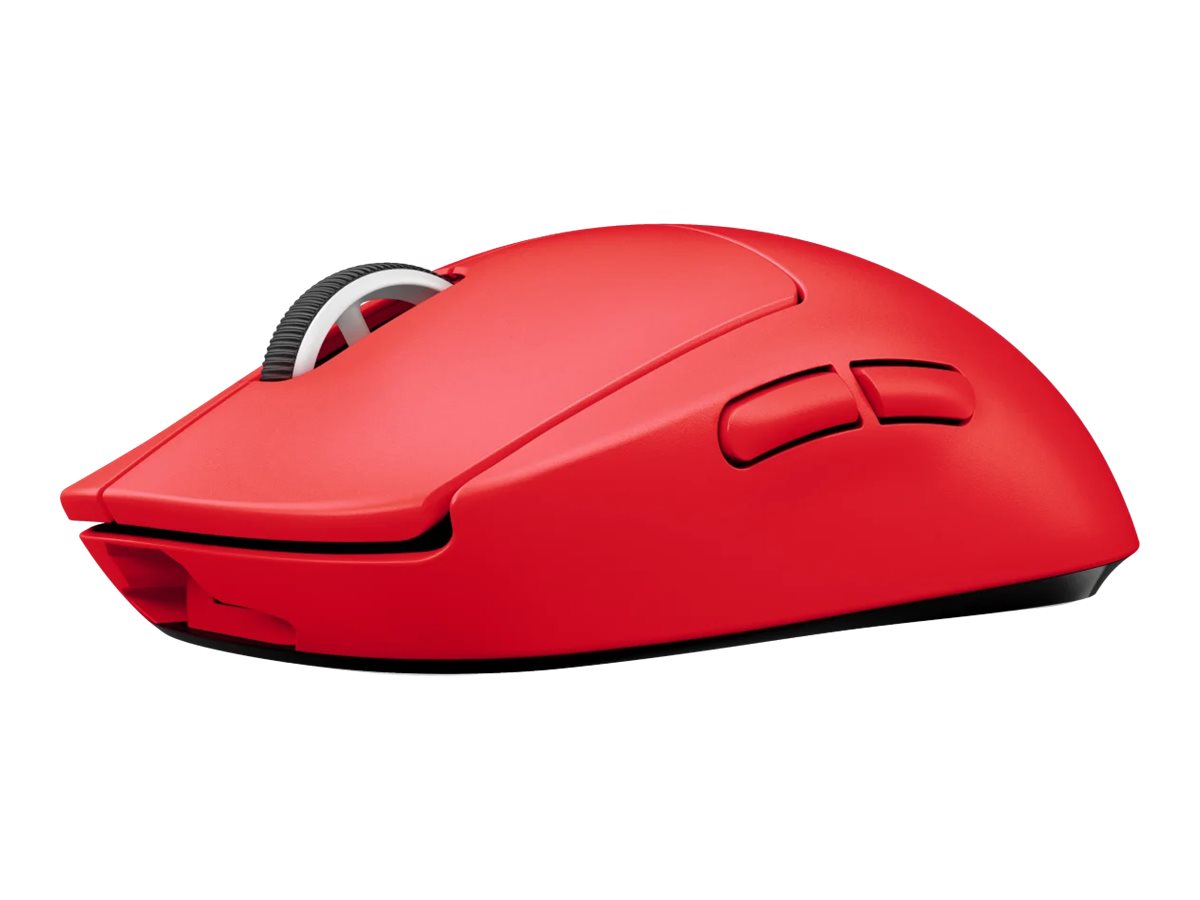 Logitech G PRO X SUPERLIGHT Optisk Trådlös Röd